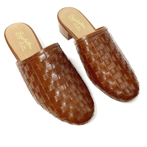 seychelles woven upper mule